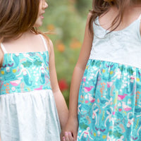 SALE - Mermaid Girls Dress - Toddler, Youth Girls Dress - Made in Maui, Hawaii USA