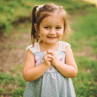 Girls Dress - Sakura Cherry Blossom Print with Twirly Skirt and Lace - Toddler Dress - Baby Girl Dress - Handmade in Maui, Hawaii USA