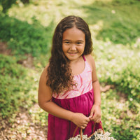 Girls Dress - Bird of Paradise Bright Tropical Print - Baby, Toddler or Kids Dress - Small Batch Handmade in Maui, Hawaii