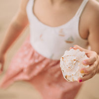 Girls Dress - Sailboats Print Dress with Twirly Skirt - Coastal Themed Baby, Toddler or Kids Dress - Handmade in Maui, Hawaii USA