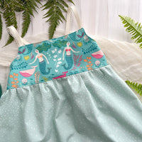 SALE - Mermaid Girls Dress - Toddler, Youth Girls Dress - Made in Maui, Hawaii USA