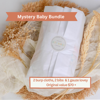Mystery Baby Bundle | Hand-Curated Surprise Selection of Baby Essentials | Perfect Gift for Newborns | Handmade in Maui, Hawaii USA