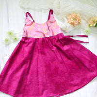 Girls Dress - Bird of Paradise Bright Tropical Print - Baby, Toddler or Kids Dress - Small Batch Handmade in Maui, Hawaii