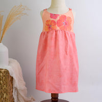 SAMPLE SALE DRESS - Hibiscus in Pink - Size 2/3 yr. Only