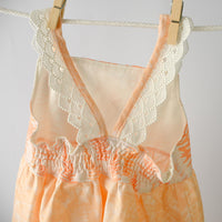 SALE | Handmade Girls' Fern Twirl Dress with Lace Straps | Toddler & Baby Girl Dress | 100% Cotton | Made in Hawaii