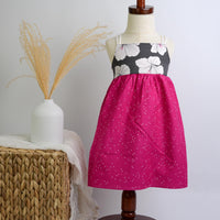 SAMPLE SALE DRESS - Hibiscus Print Dress - Size 1/2 only