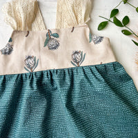 SALE - Summer Dress for baby, toddler, youth, tween girl / Protea Print / Dress for Girl / Made in HAWAII
