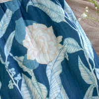 Handmade Girls' Gardenia Dress | Soft 100 percent Cotton Double Gauze | Shirred Back | Made in Maui, Hawaii