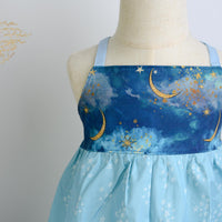 SAMPLE SALE DRESS - Moon and Stars Print Dress