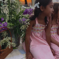 Girls Dress - Ombre Popsicles with Pink Twirly Skirt and Adjustable Straps - Baby, Toddler or Kid's Dress - Handmade in Maui, Hawaii USA