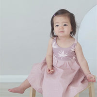 Girls Dress with Twirly Skirt - Bird of Paradise - Toddler Dress - Baby Girl Dress - Made in Maui, Hawaii
