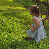 Girls Dress - Sakura Cherry Blossom Print with Twirly Skirt and Lace - Toddler Dress - Baby Girl Dress - Handmade in Maui, Hawaii USA