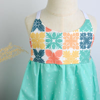 SAMPLE SALE DRESS - Quilt Twirly Dress