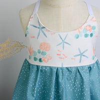 SAMPLE SALE DRESS - Starfish Twirly Dress