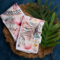 Tropical Print Baby Burp Cloth, Layette Gift, Gift for Baby Girl, Parents to be Gift, Baby Registry Idea, Made in Maui, Hawaii