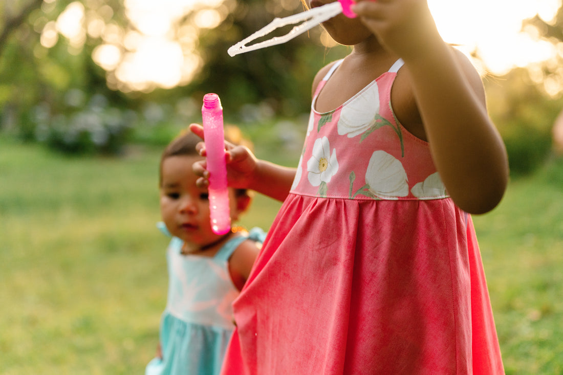 Pua Kala Dress -  Handmade Hawaiian Baby & Toddler Dress