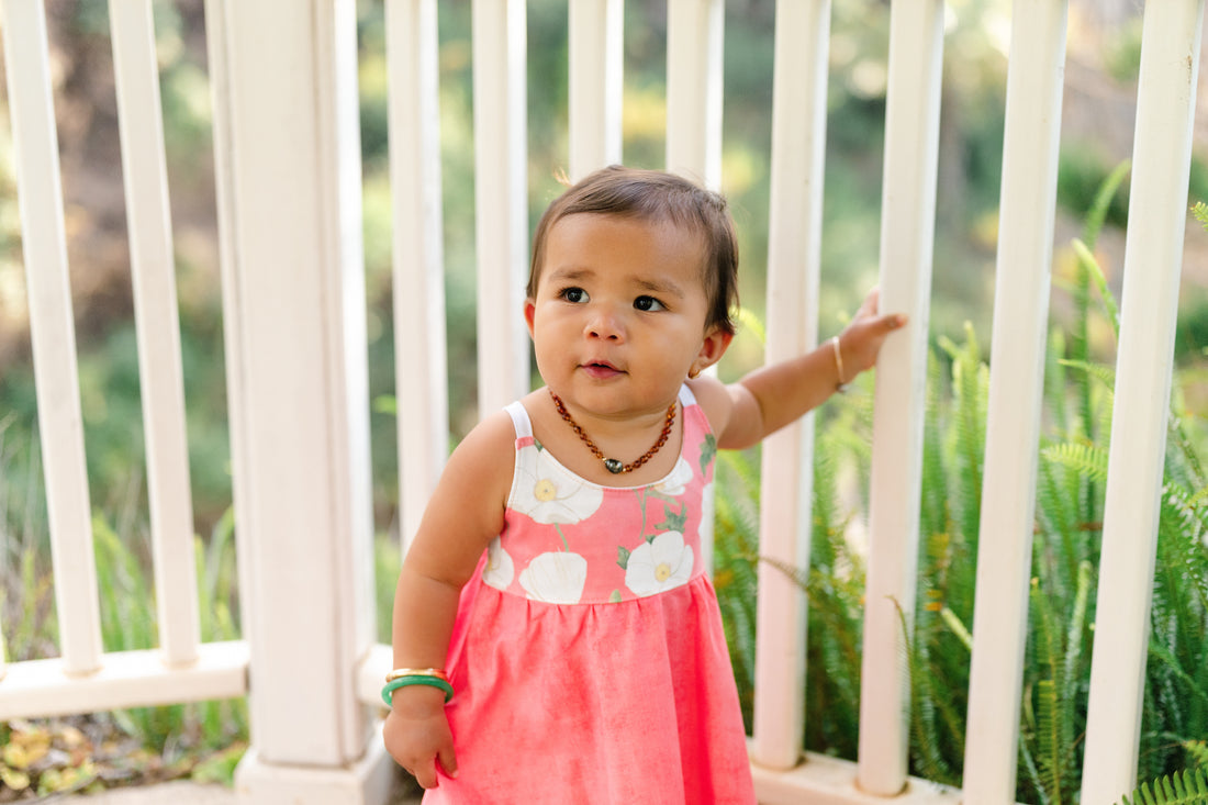 Pua Kala Dress -  Handmade Hawaiian Baby & Toddler Dress