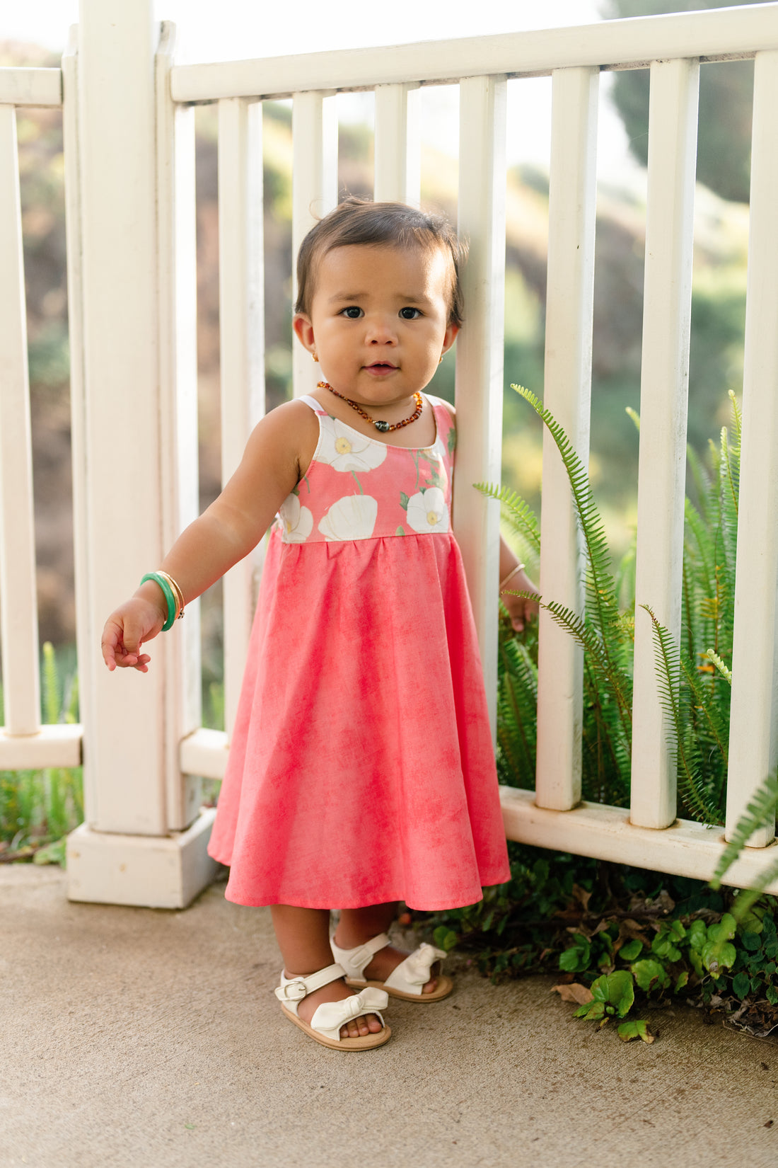 Pua Kala Dress -  Handmade Hawaiian Baby & Toddler Dress