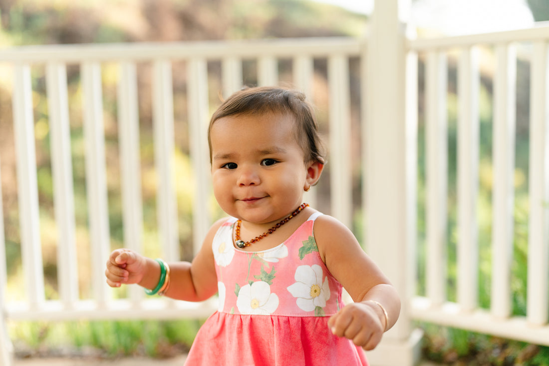 Pua Kala Dress -  Handmade Hawaiian Baby & Toddler Dress