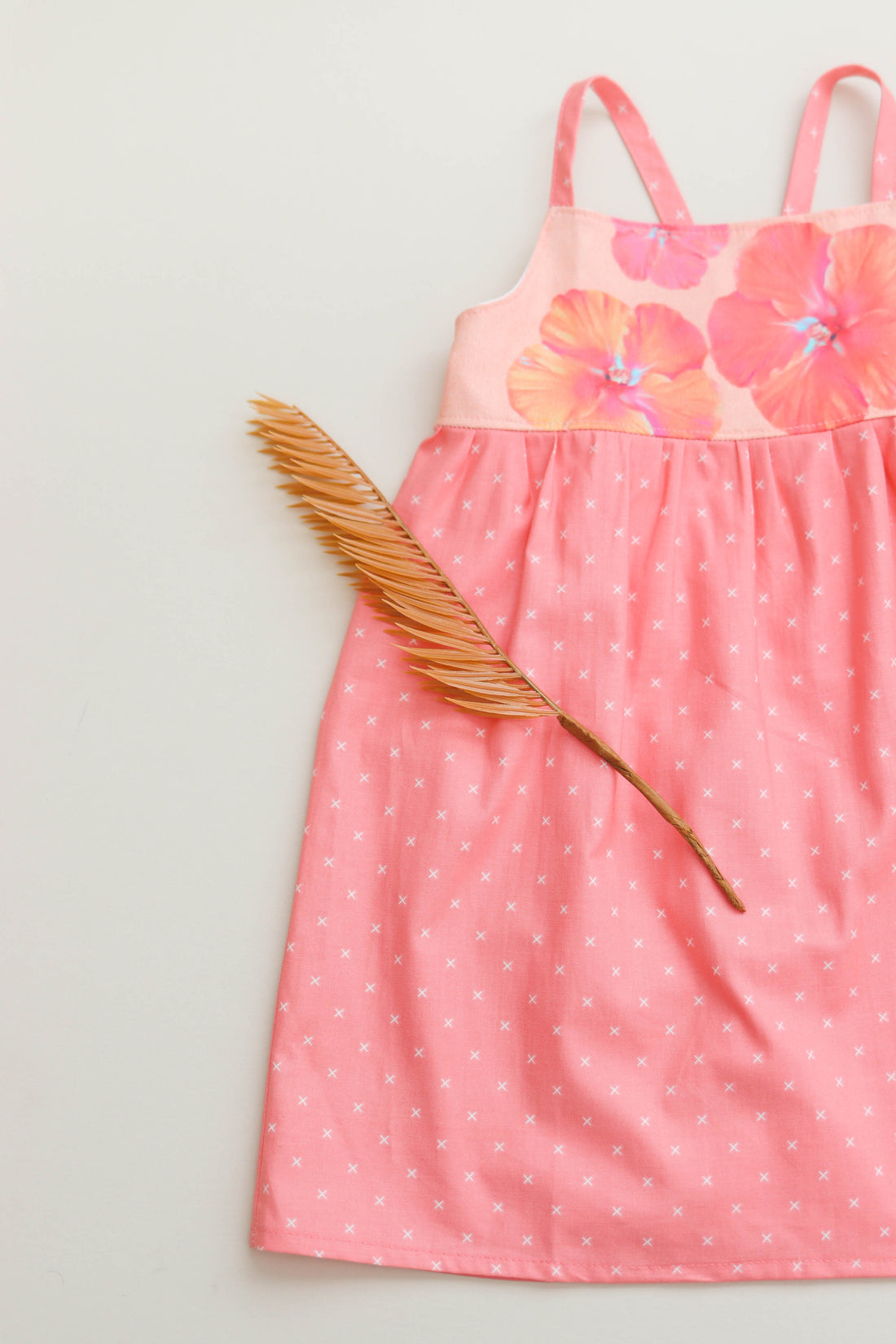 Hudson Baby Baby Girls Cotton Dresses, Palm Leaf, 0-3 Months : Target