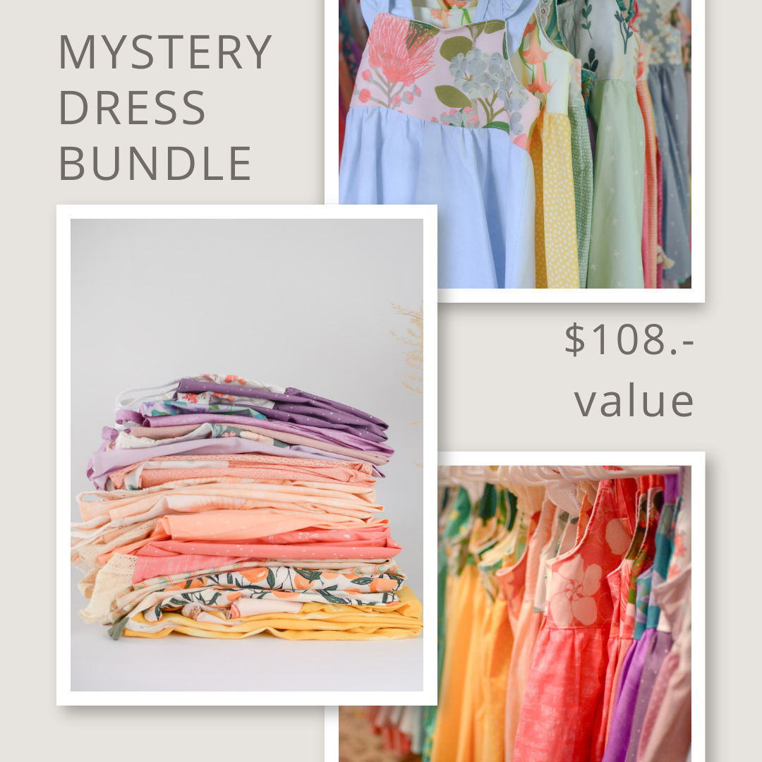 Mystery Dress Bundle | Hand-Curated Surprise Selection of Two Dresses | Perfect Gift or Treat for Your Little One | Handmade in Maui, Hawaii USA