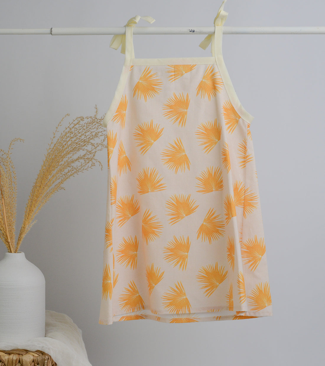 CLEARANCE - A-Line Dress or Tunic - Fan Palms  - Size 1/2 yr. only