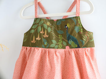 SALE - Enchanted Garden Twirly Dress - Girls Dress - Limited Edition