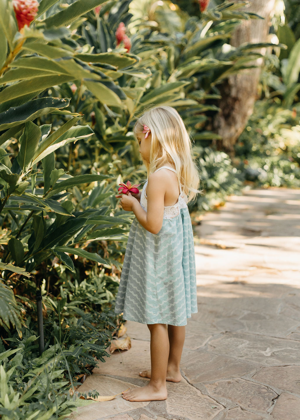 Whale Twirly Dress - Handmade on Maui - Girls Dress