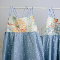 SAMPLE SALE DRESS - Birds Twirly Dress