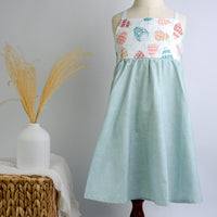 SAMPLE SALE DRESS - Cone Shell Twirly Dress - Sizes 3/4 yrs. and 5/6 yrs. Only
