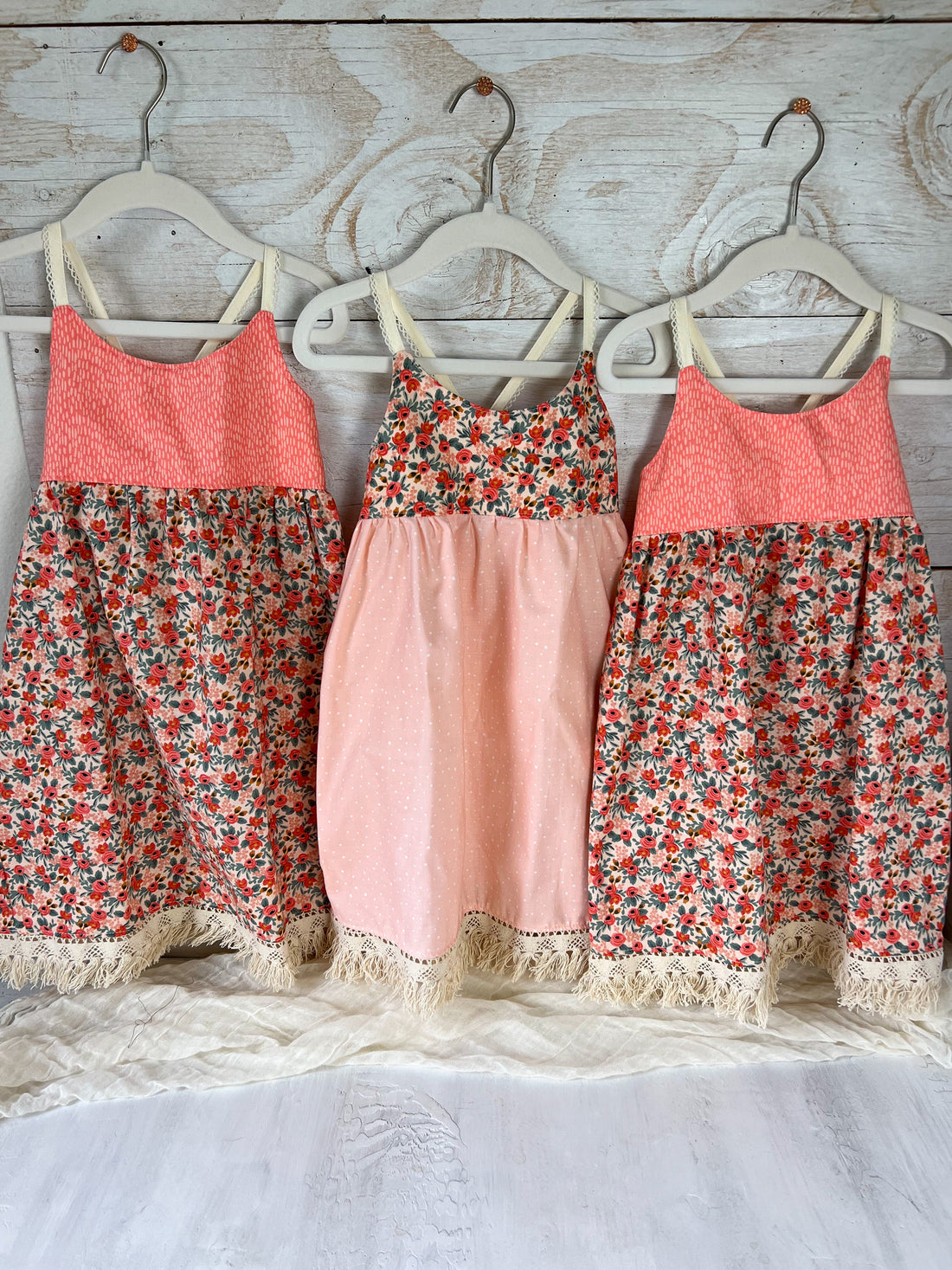 SAMPLE SALE - Petite Floral / Vintage Inspired Dresses - Sizes 2/3 yr and 3/4 yr.