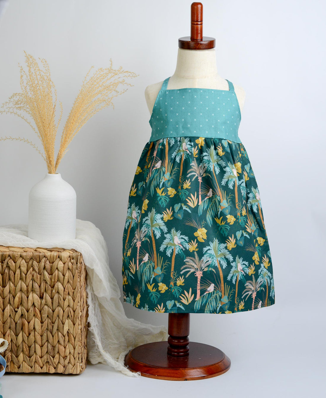 SAMPLE SALE DRESS - Tropical Print Dress