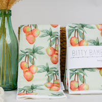 Mango Baby Burp Cloth - Tropical Hawaii Baby Gift - Exclusive Mango Print - Handmade in Maui
