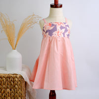 SAMPLE SALE DRESS - Orchids Twirly Dress - Two Styles