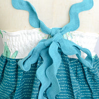 SAMPLE SALE DRESS - Pineapples Print with Ric Rak Straps  -