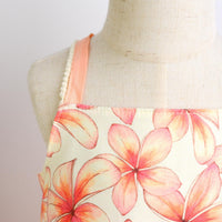 SAMPLE SALE DRESS - Plumeria Twirly Dress in Peach