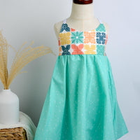SAMPLE SALE DRESS - Quilt Twirly Dress