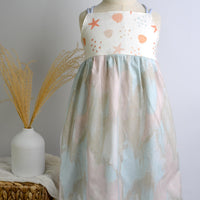 SAMPLE SALE DRESS - Starfish Dress - Size 5/6 yr. only