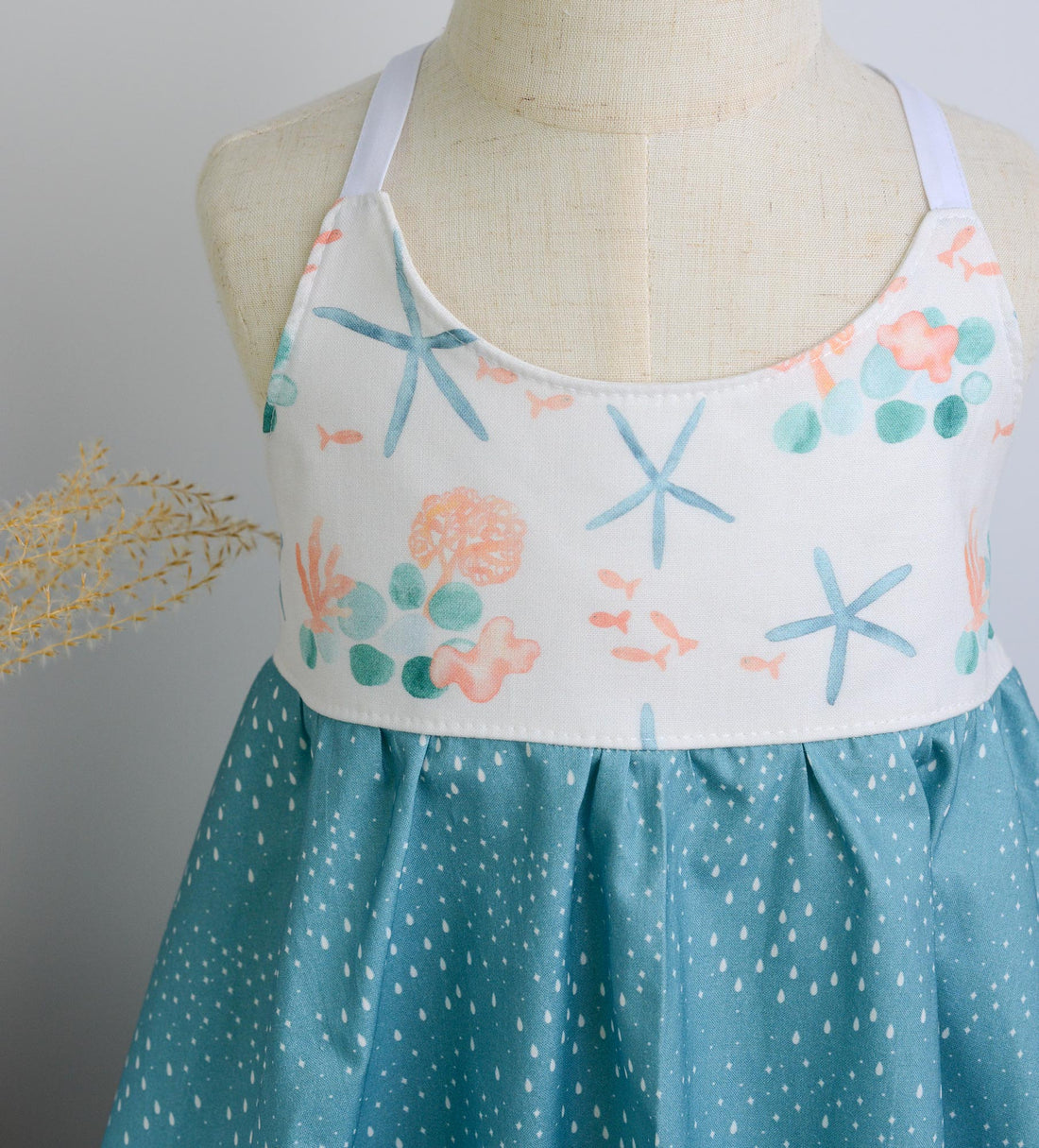SAMPLE SALE DRESS - Starfish Twirly Dress