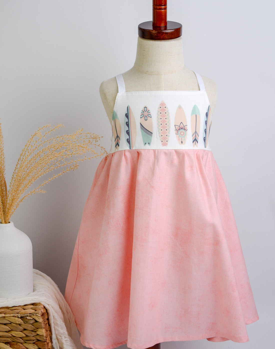 SAMPLE SALE DRESS - Surfboards Print Dress - Assorted Styles