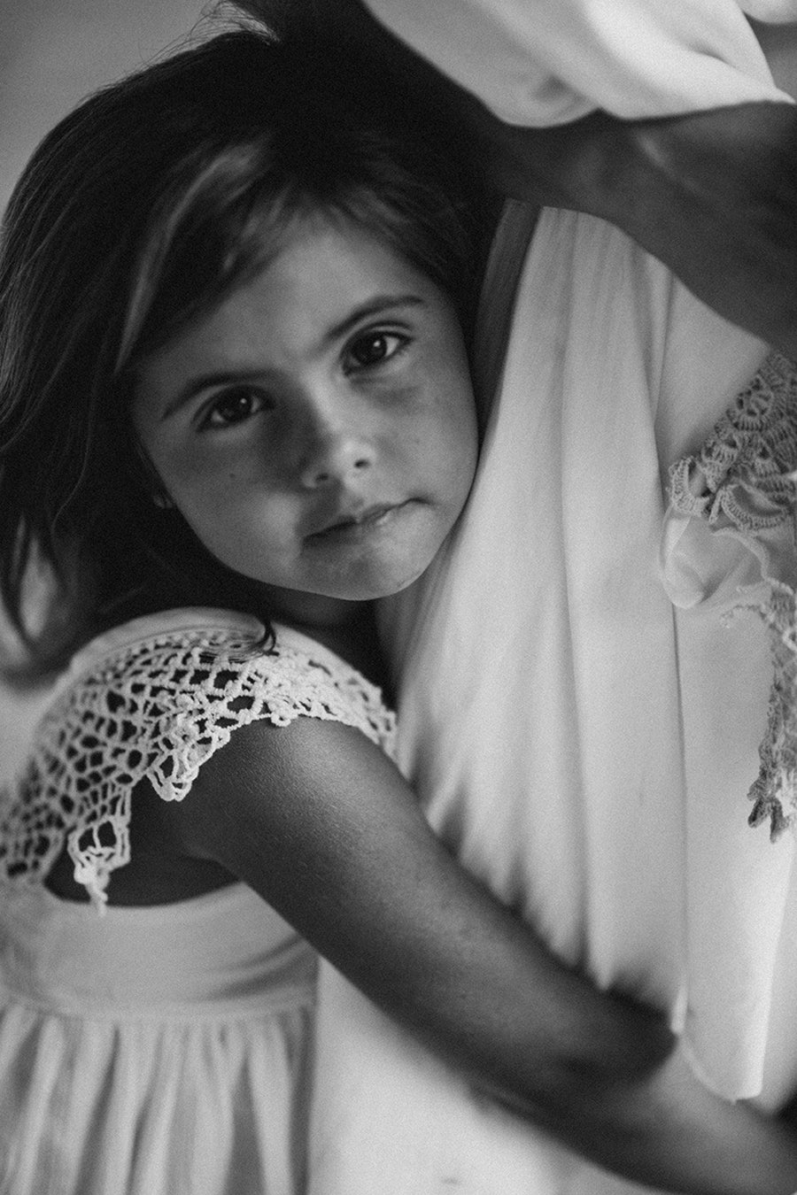 Ivory Flower Girl | Photoshoot Dress Boho | White Lace Flower Girl Dress  |  Flower Girl Dress Ivory or White |   Junior Bridesmaid | Made in Maui Hawaii